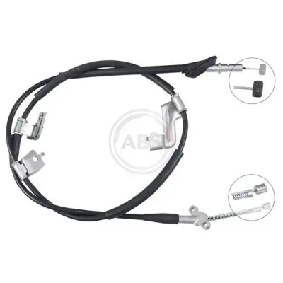 Cable de accionamiento, freno de estacionamiento A.B.S. K17578 Premium